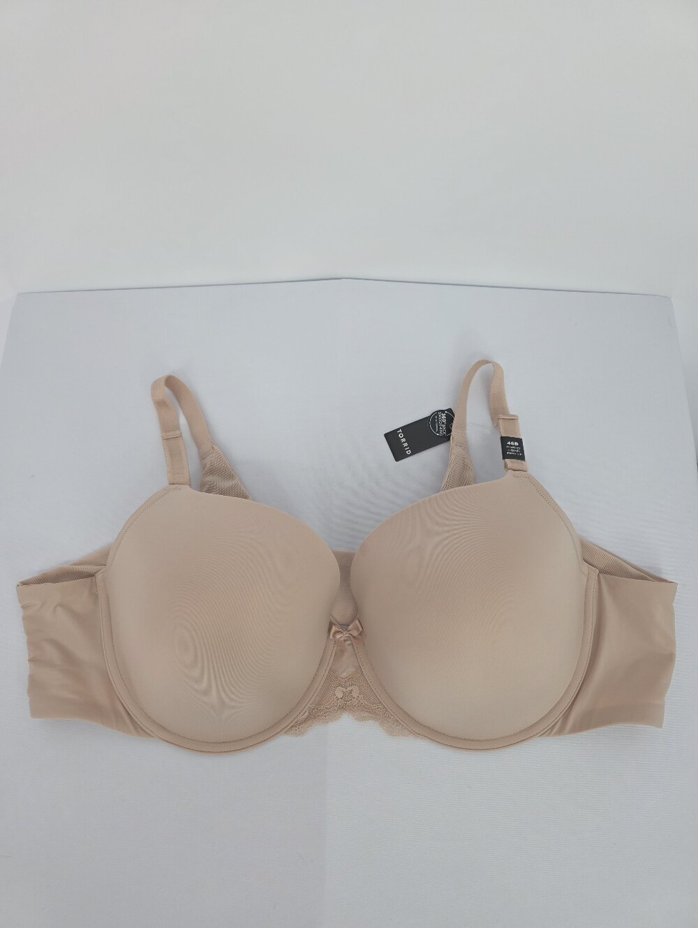 NWT Torrid 360 Back Smoothing Perfect T-Shirt Push-Up Bra 46B‎ Nude